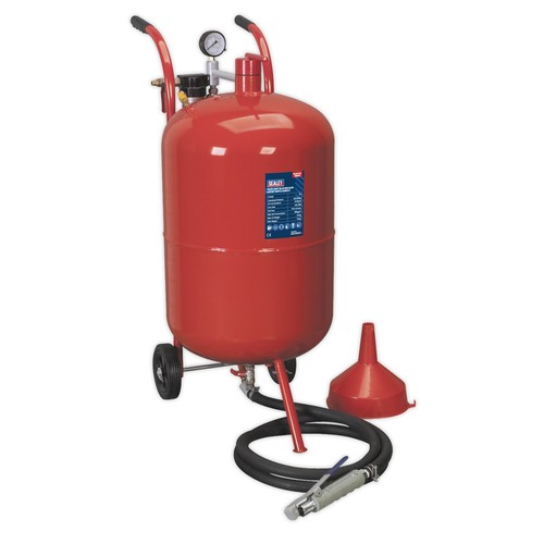 Sealey shot blaster with - sealey, water