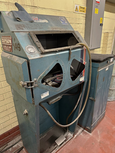 Guyson super blast cabinet - guyson,