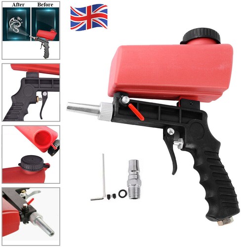 Air sandblasting gun hand - sandblasting,