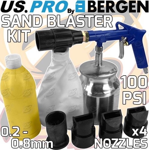 Bergen air shot sand blaster - bergen,