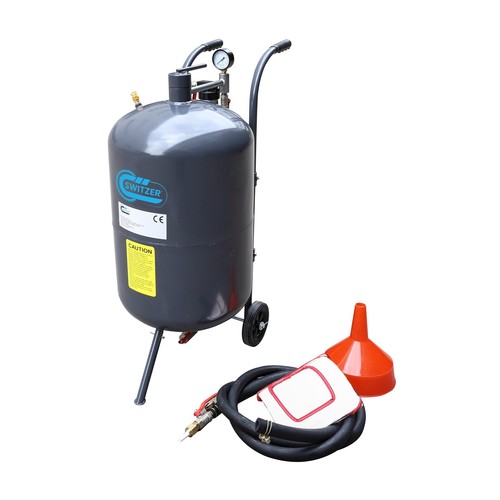 Switzer portable sand blaster - sand,